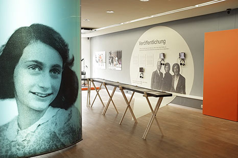 Jüdisches Museum, Schweiz, Ausstellung, Szenografie,Basel, Ausstellungsgestaltung, Gestaltung, Konzept, Anne Frank, Otto Frank